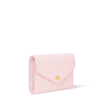 Women's Victorine Wallet Minigram Calfskin Compact Wallet M29412