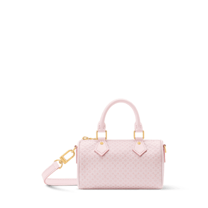 Women's Nano Speedy Minigram Light Bliss Calfskin Nano Bag