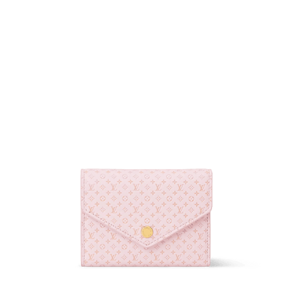 Women's Victorine Wallet Minigram Calfskin Compact Wallet M29412