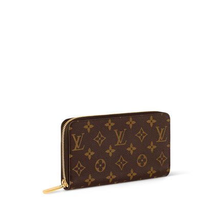 Women's Zippy Wallet Monogram Coated Canvas Wallet M42616