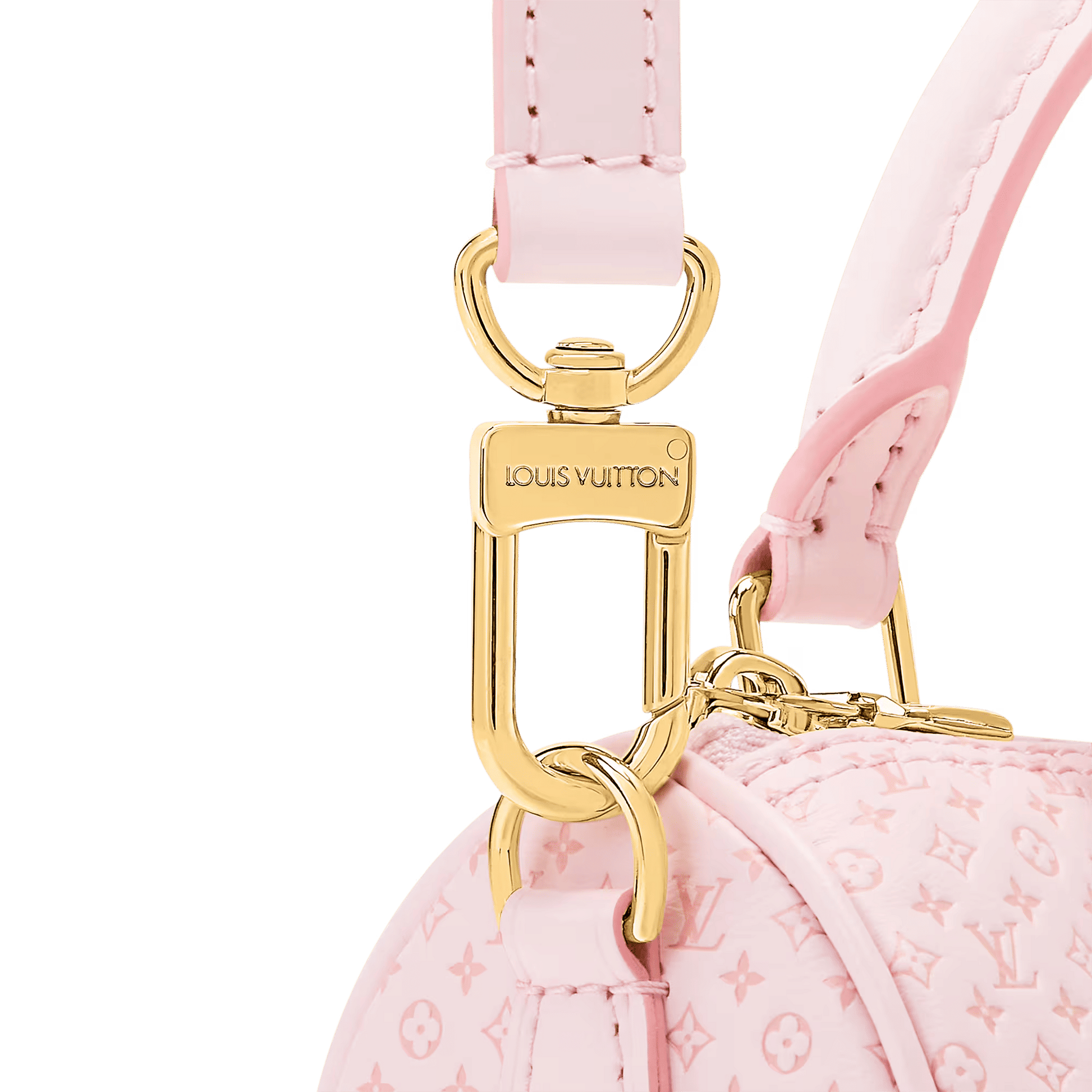 Women's Nano Speedy Minigram Light Bliss Calfskin Nano Bag