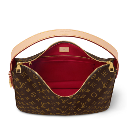 Women's Slouchy MM Monogram Coated Canvas Tote Bag M12098