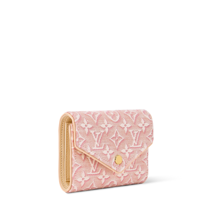 Women's Victorine Wallet Monogram Emblème Jacquard Compact Wallet M2A151