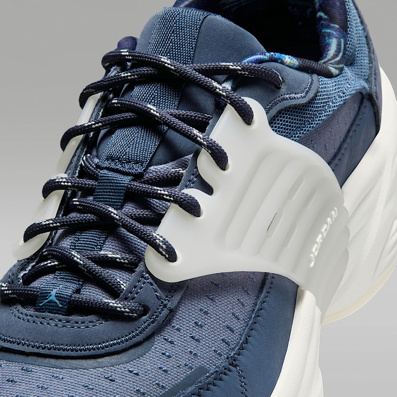 Trunner O/S Men's Shoes Breathable Mesh & Suede Diffused Blue