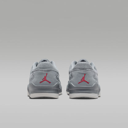 Flight Court Men's Shoes Cool Grey Leather Suede