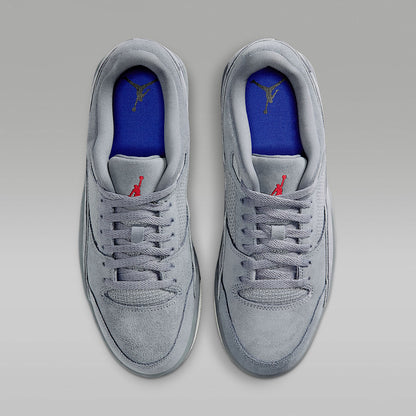 Flight Court Men's Shoes Cool Grey Leather Suede