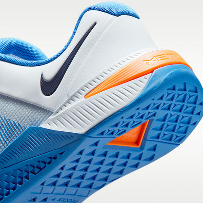 Metcon 10 Men's Workout Shoes Football Grey/Blue Crystal/Orange Frost/Midnight Navy