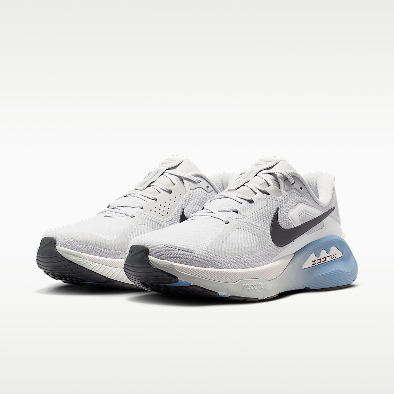 Structure Plus Men's Road Running Shoes Double-Stacked Foam Grey Fog