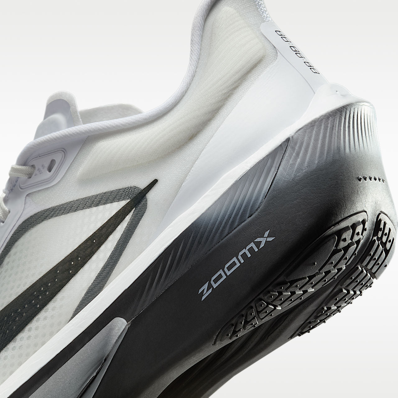Zoom Fly 6 Men's Road Racing Shoes White/Smoke Grey