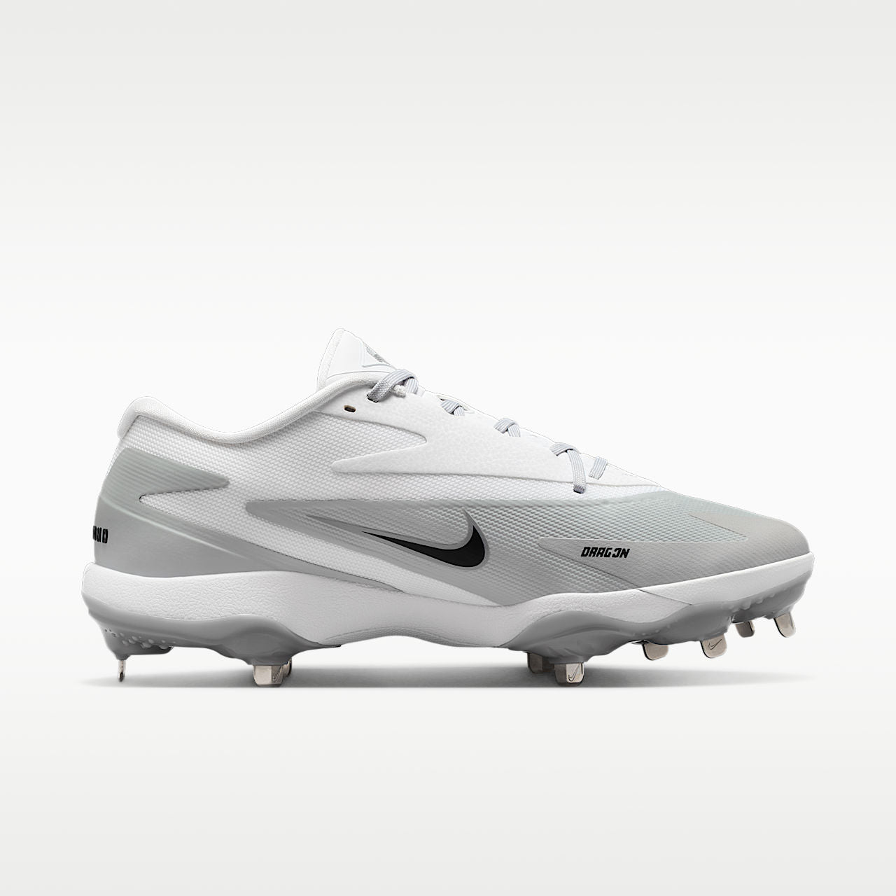 Diamond Standout MTL Baseball Cleats Wolf Grey White Black