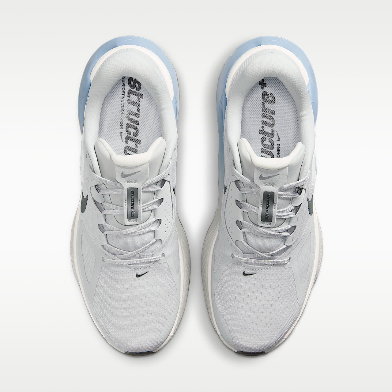 Structure Plus Men's Road Running Shoes Double-Stacked Foam Grey Fog