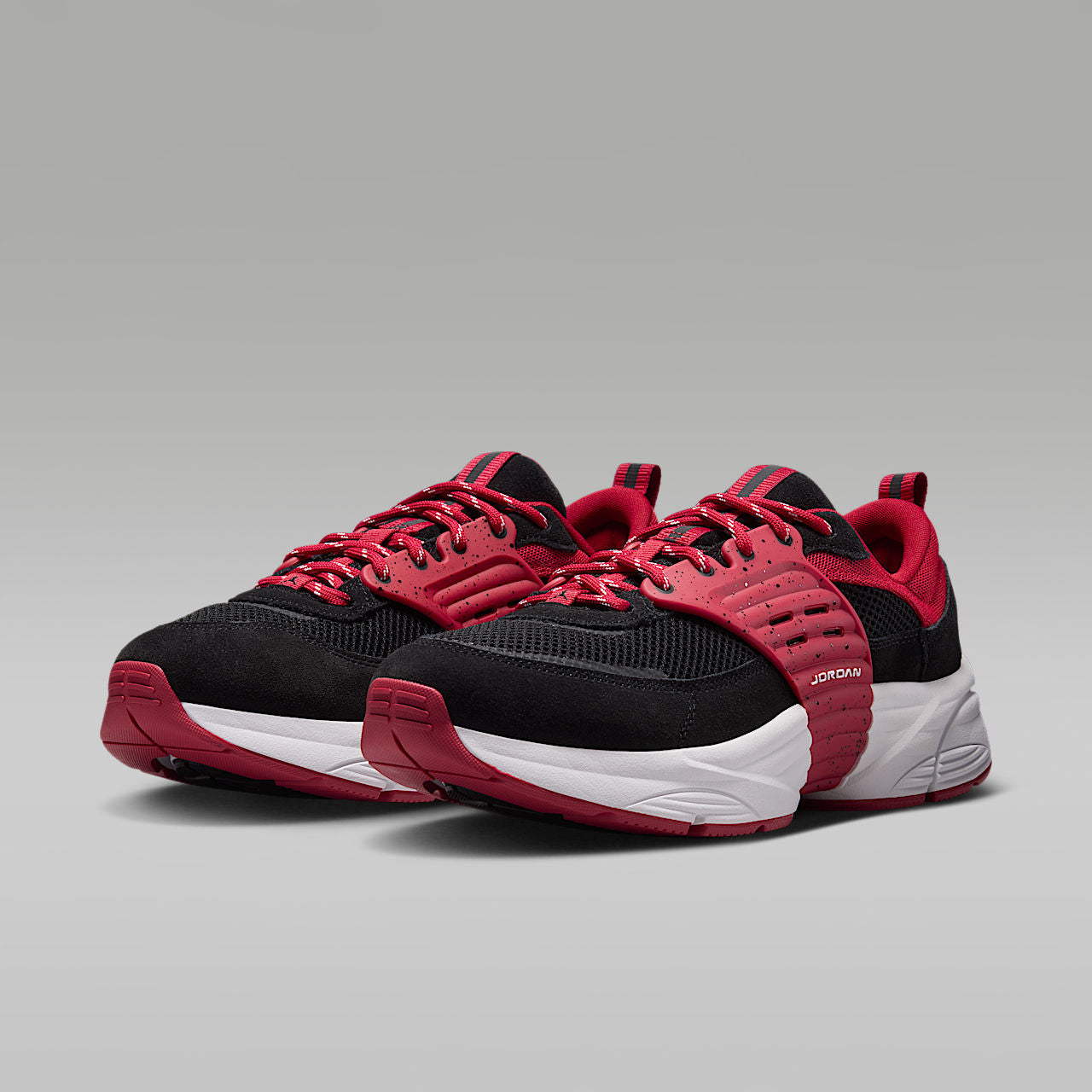Trunner O/S Men's Shoes Breathable Mesh Black/White/Varsity Red