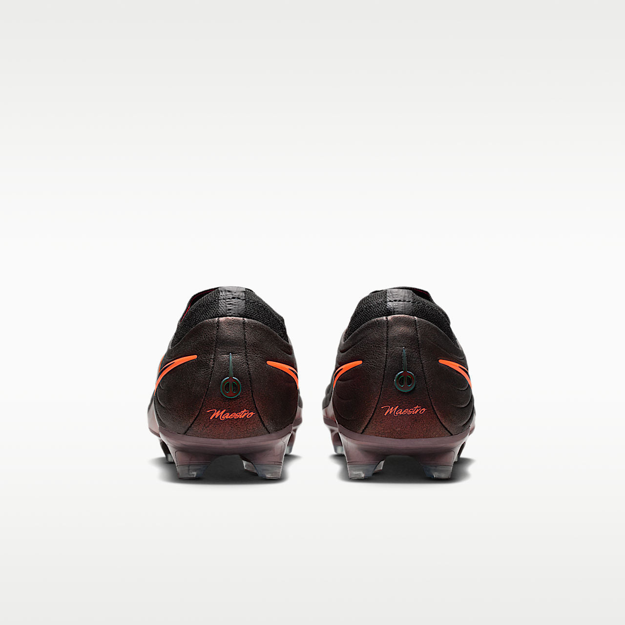Tiempo Maestro Elite LV8 Firm-Ground Soccer Cleats Black/Hyper Crimson/Laser Orange