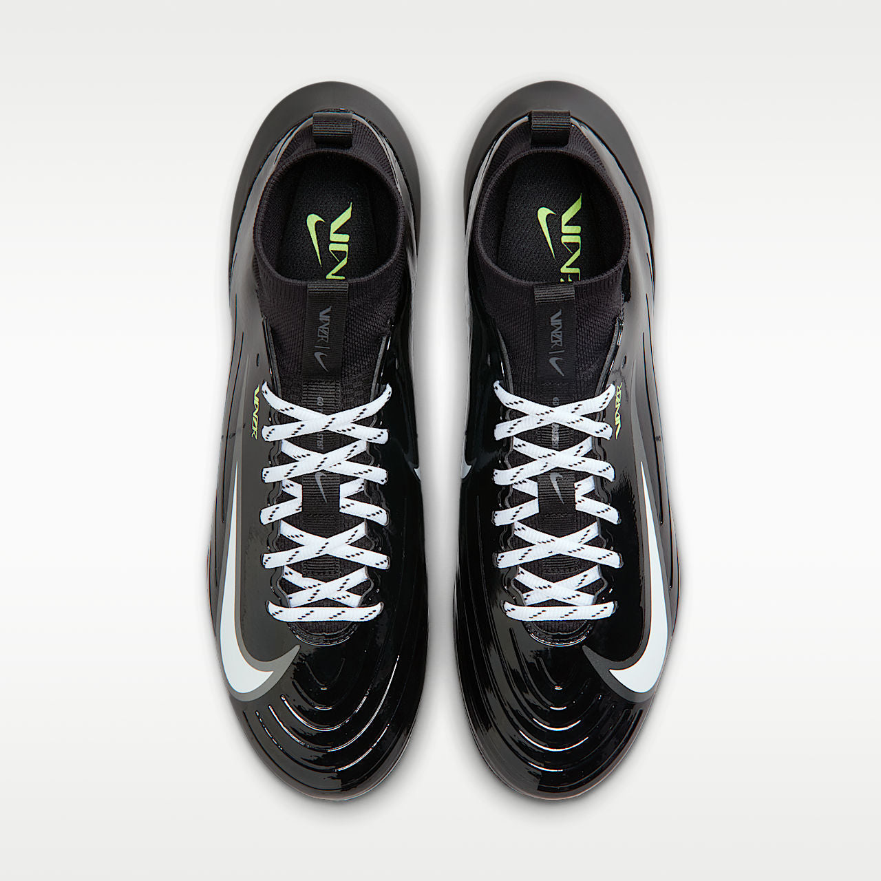 Vapor Pro 1 Football Cleats Black/Volt Ice/Anthracite