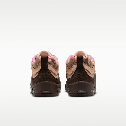 Air Max Ishod Skate Shoes - Hemp/Pinksicle/University Gold/Baroque Brown