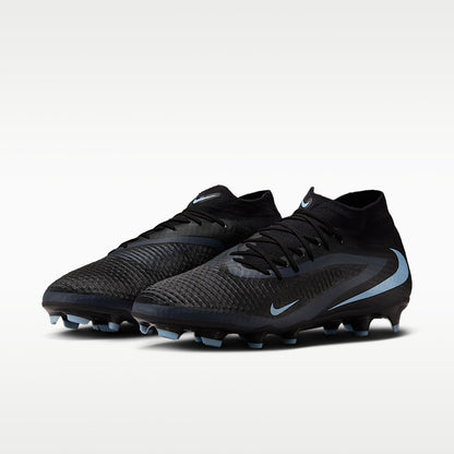 Phantom 6 High Academy Multi-Ground Soccer Cleats Black/Black