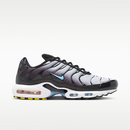 Air Max Plus Shoes Airy Mesh Black/Light Smoke Grey/White/Football Blue