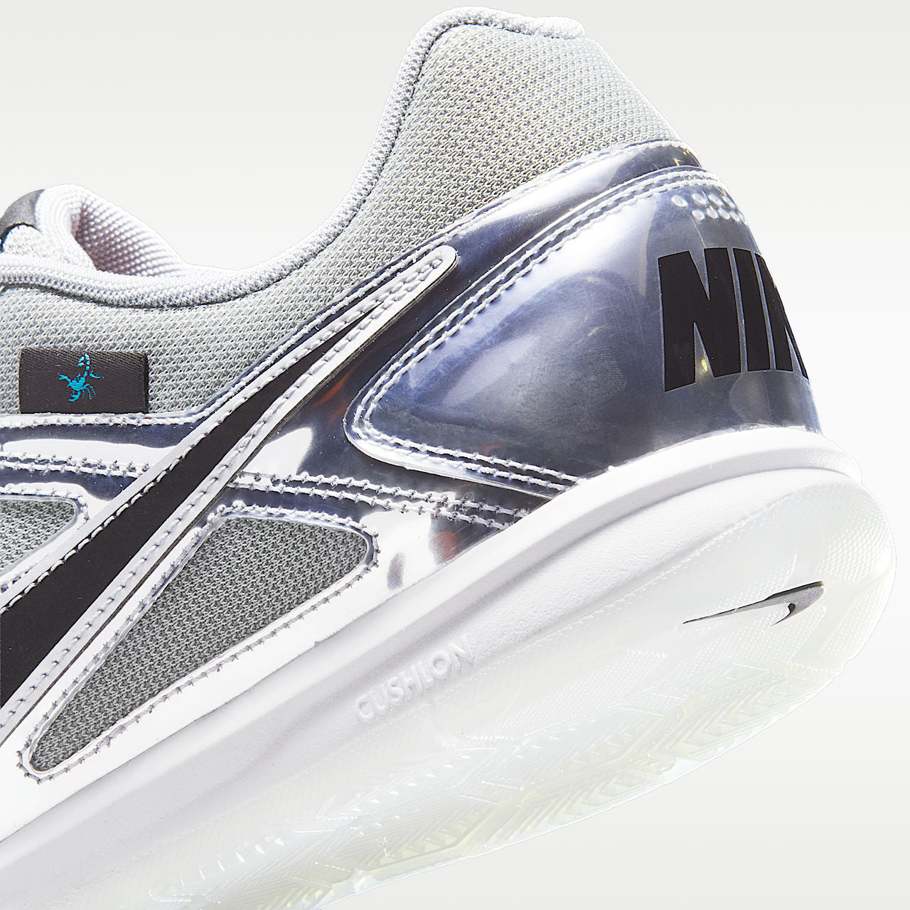 Gato LV8 Men's Shoes Metallic Overlays Chrome/Gamma Blue/Ice/Black