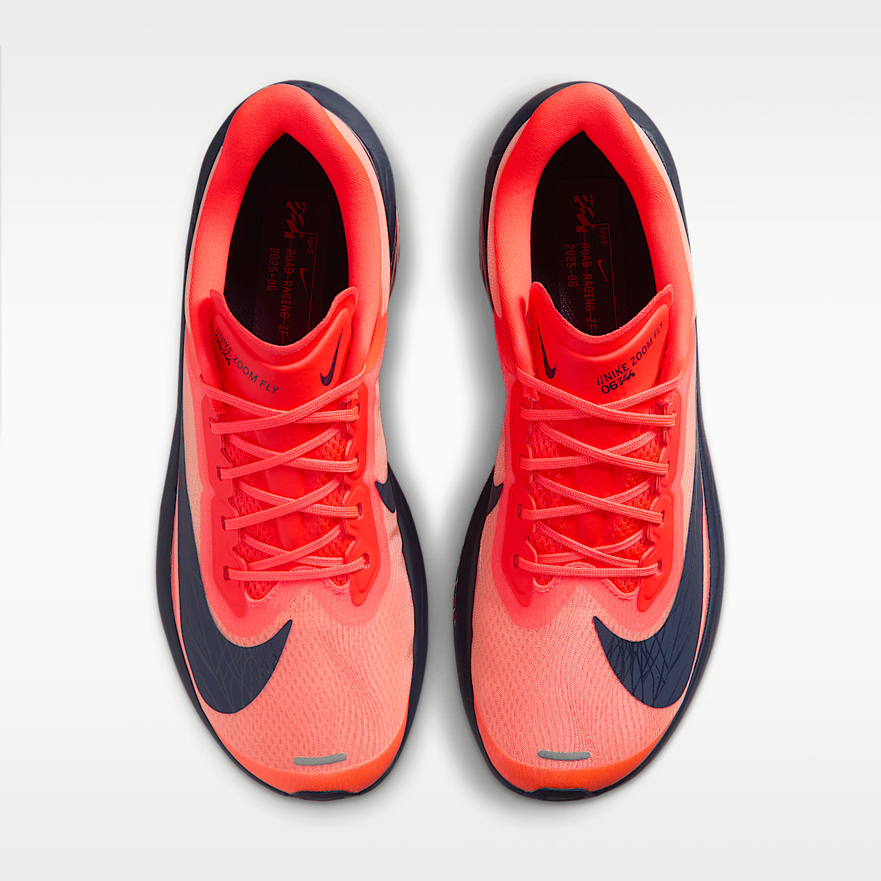 Zoom Fly 6 Men's Road Racing Shoes Carbon Fiber Bright Crimson