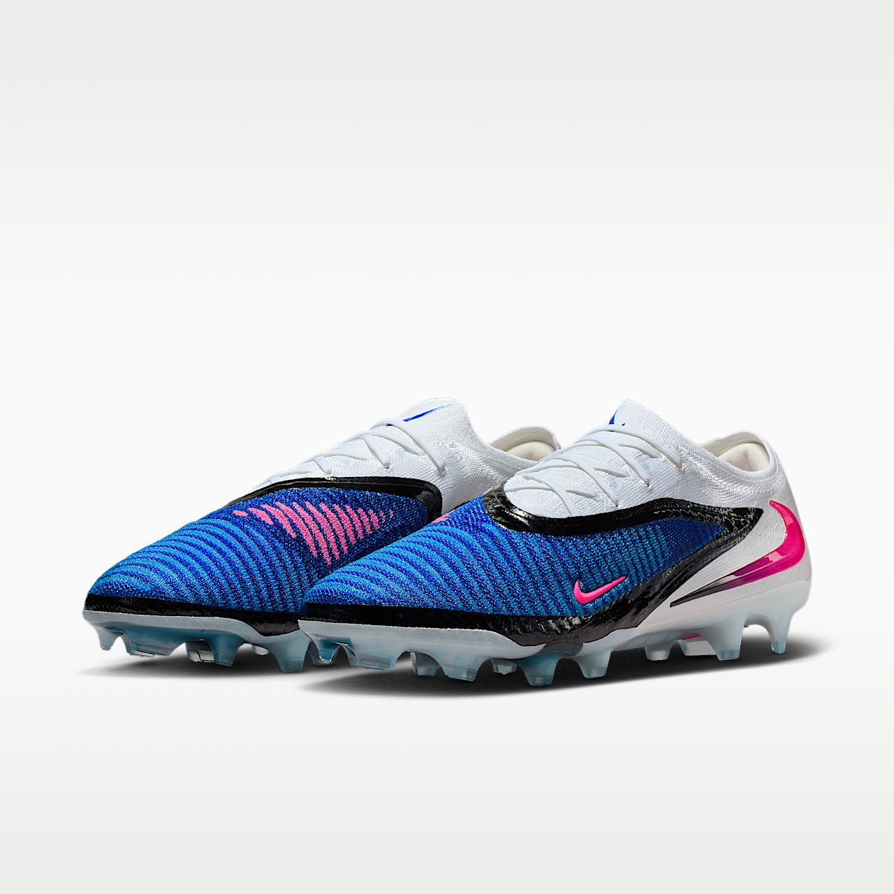 Phantom 6 Low Elite Firm-Ground Soccer Cleats Gripknit Racer Blue
