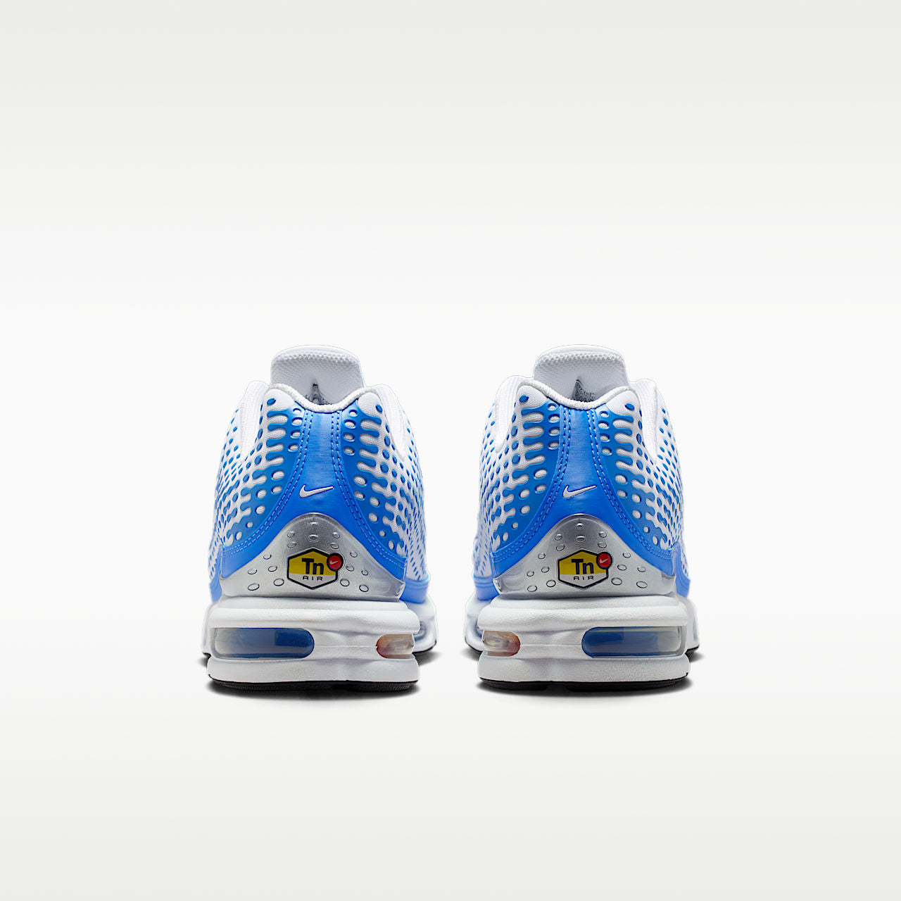 Air Max Plus VII Men's Shoes White/Blue Crystal/Metallic Silver/White