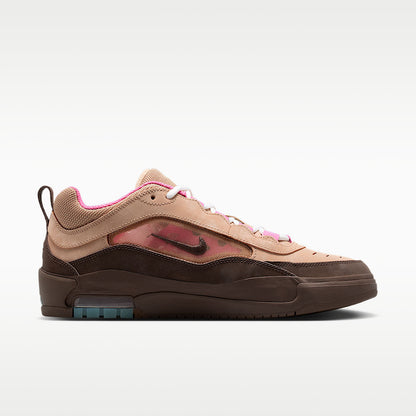 Air Max Ishod Skate Shoes - Hemp/Pinksicle/University Gold/Baroque Brown