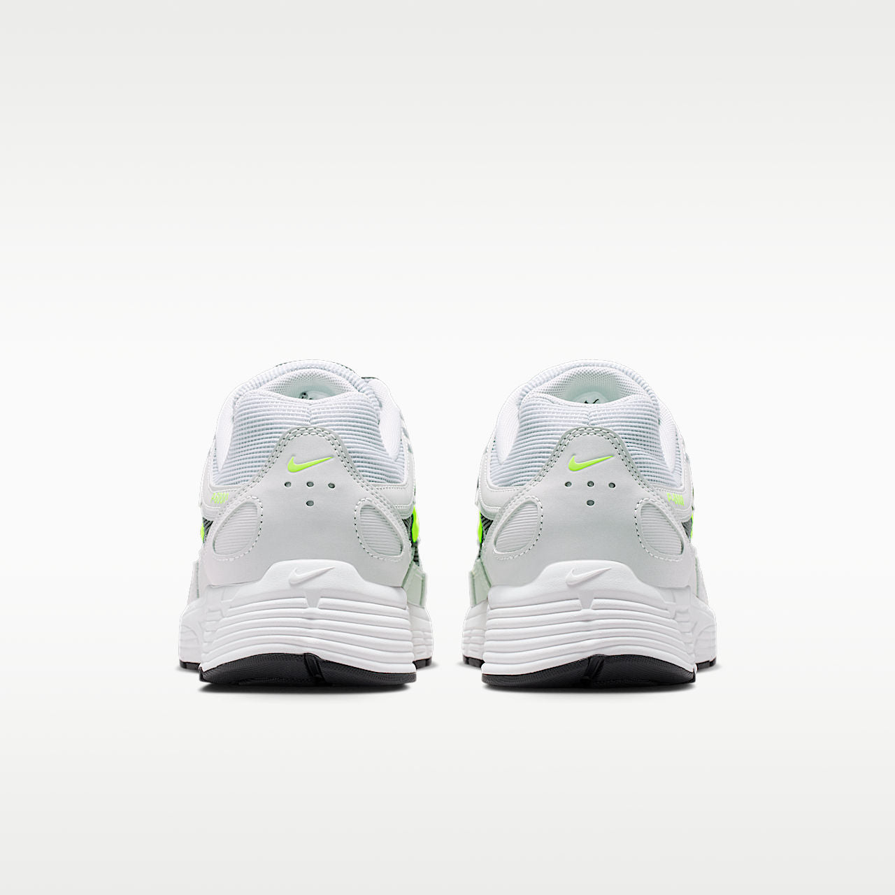 P-6000 SE Men's Reflective Sneakers Grey Fog/Dark Smoke/Summit White/Volt