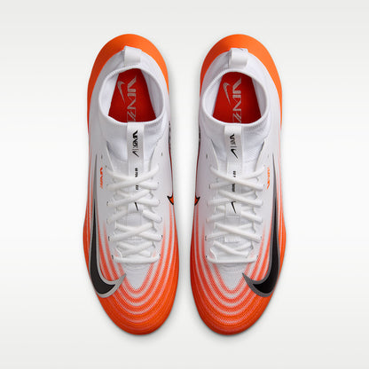 Vapor Pro 1 Football Cleats White/Safety Orange/Metallic Silver/Black