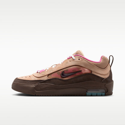 Air Max Ishod Skate Shoes - Hemp/Pinksicle/University Gold/Baroque Brown