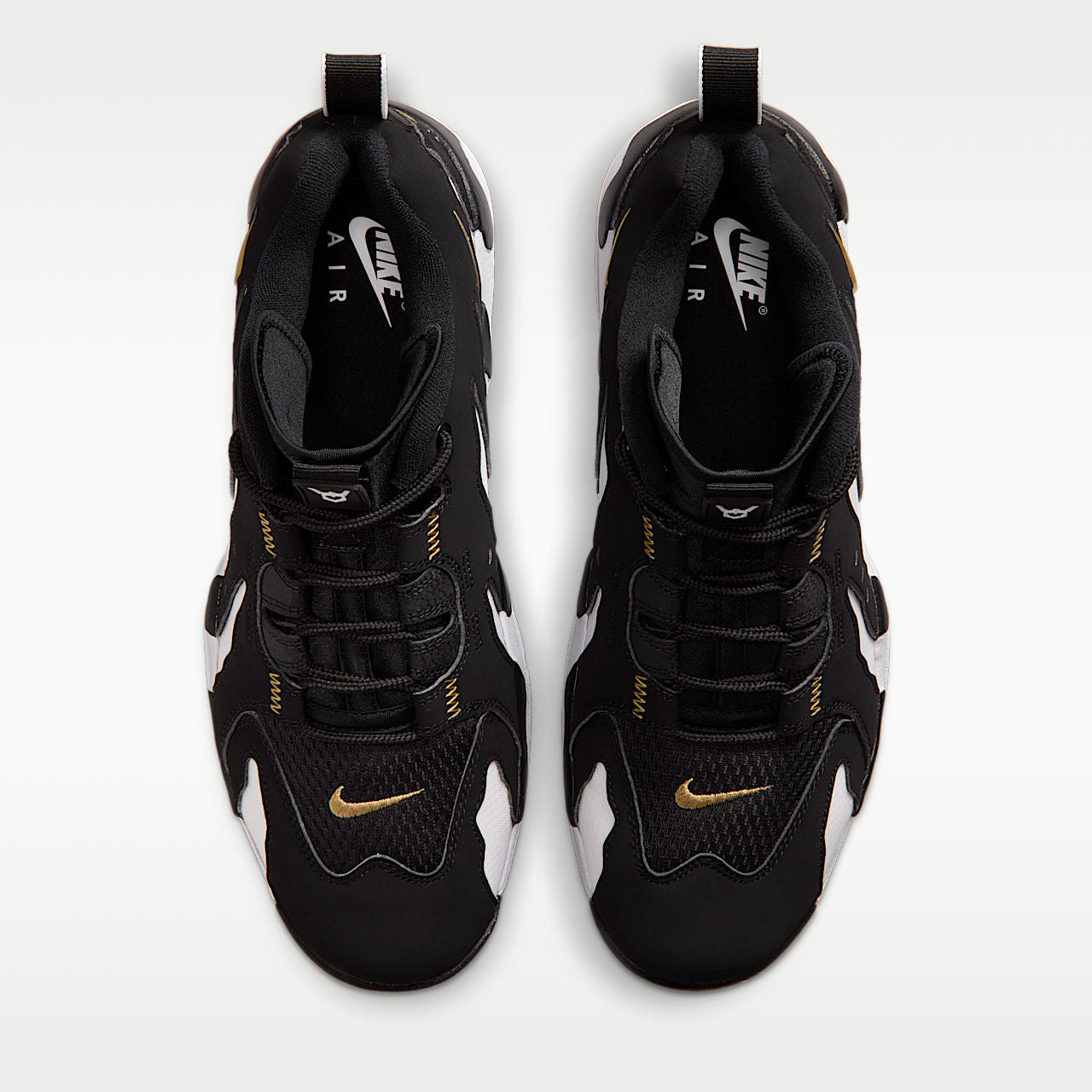 Air DT Max '96 Low Men's Shoes Black/White/Metallic Gold