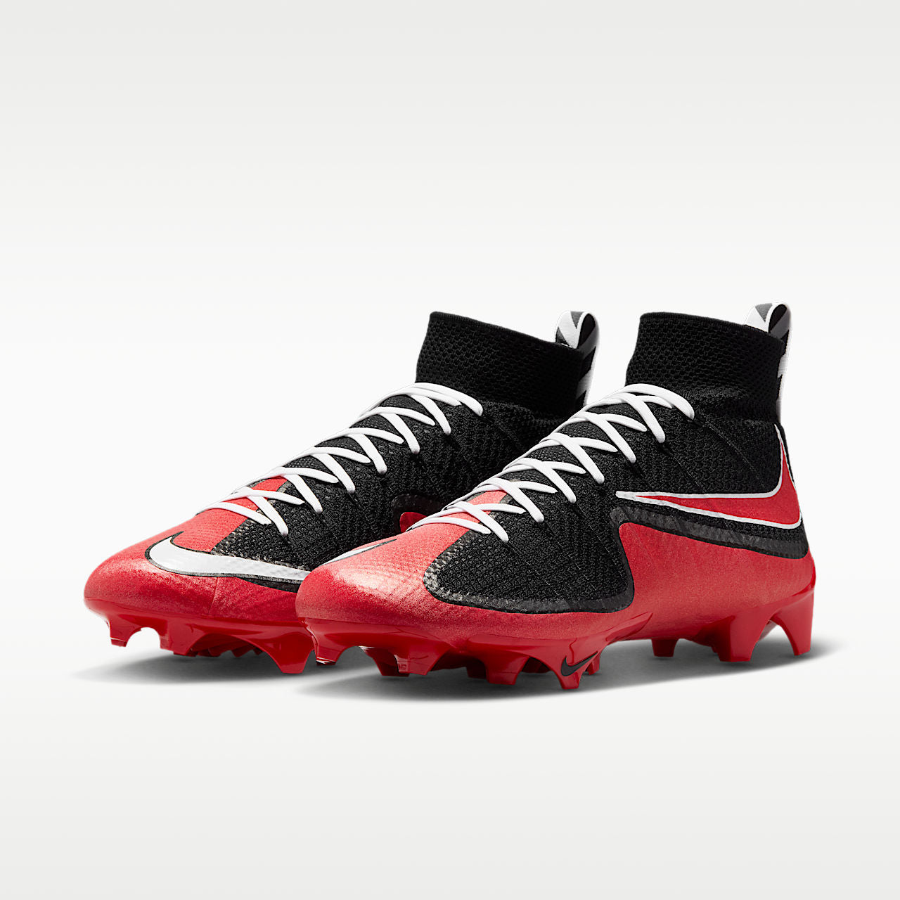 Vapor Edge 360 Untouchable Men's Football Cleats Black/University Red/White