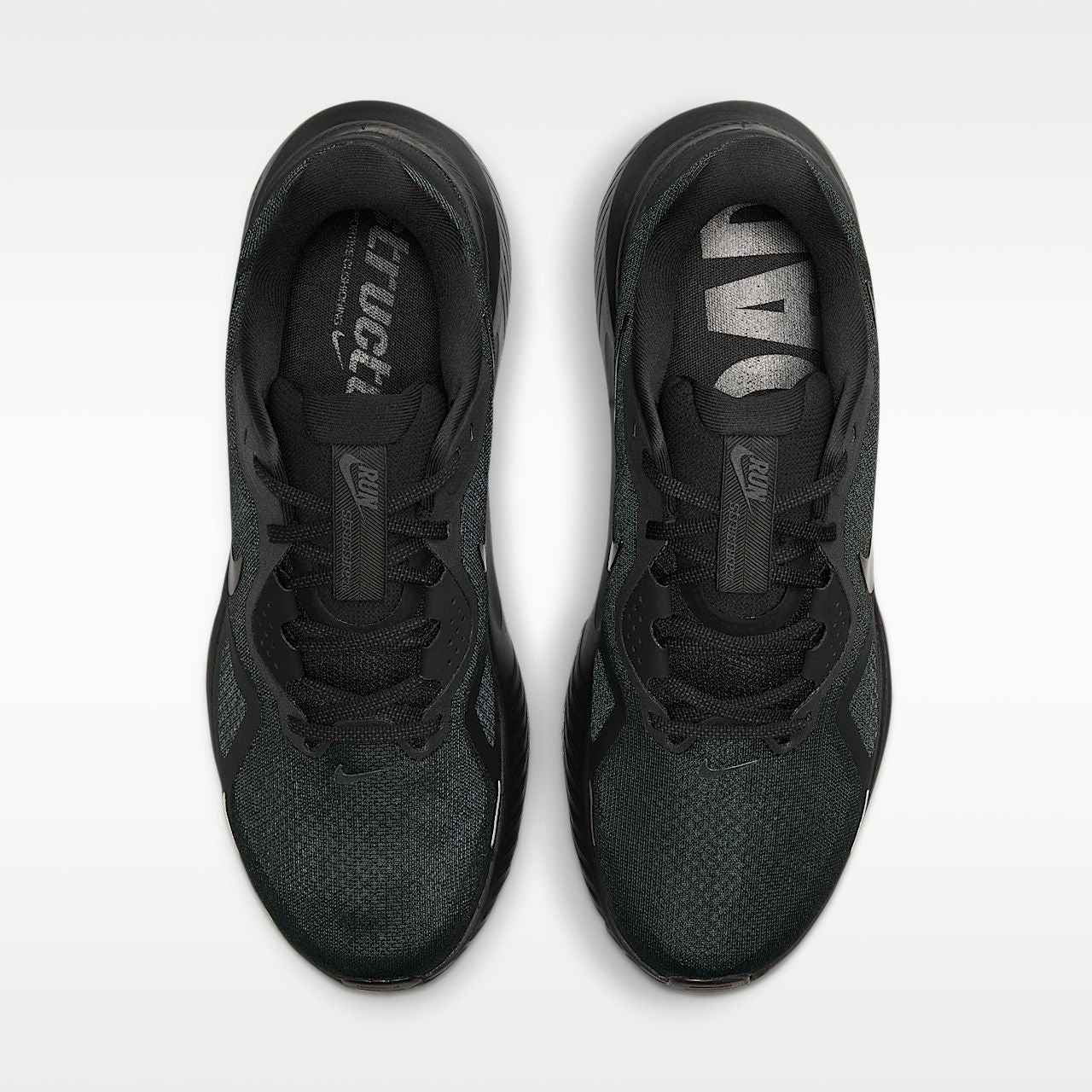 Structure 26 Men's Road Running Shoes ReactX Foam Black/Iron Grey/Black