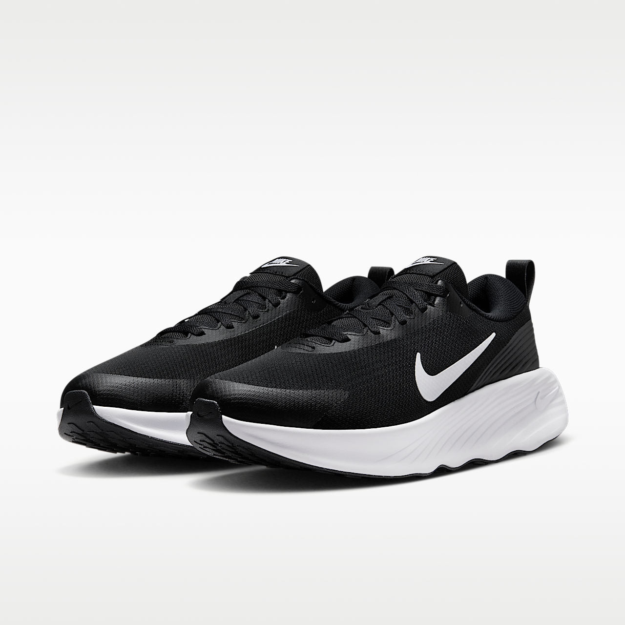 Promina Men's Walking Shoes Extra Wide Black/White