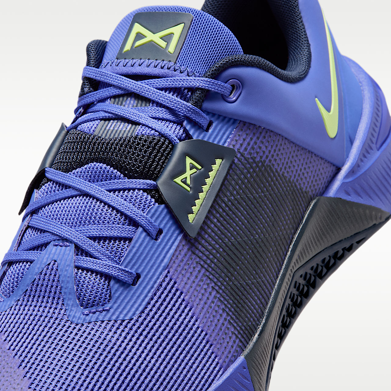 Metcon 10 Men's Workout Shoes ReactX Persian Violet/Obsidian/Light Lemon Twist