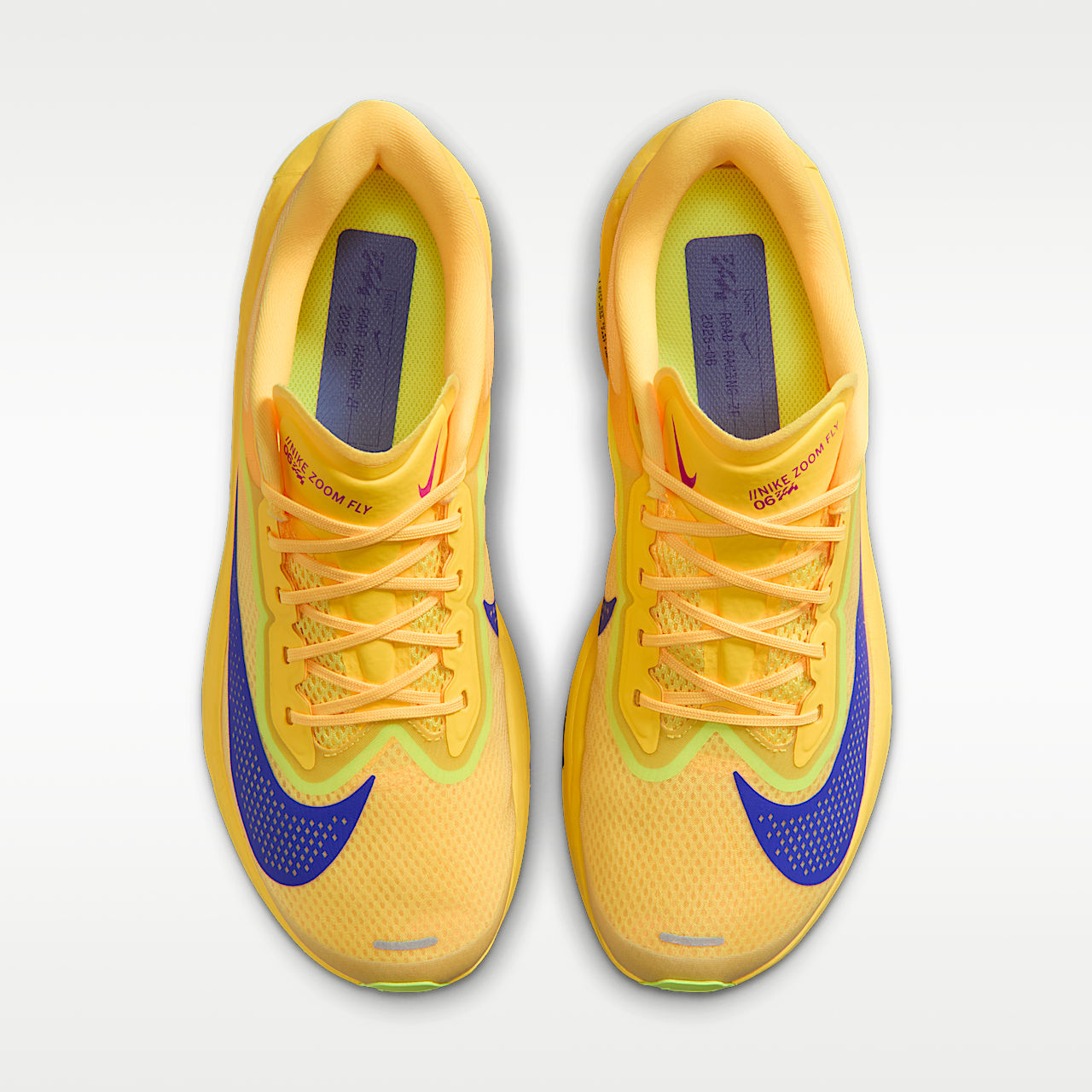 Zoom Fly 6 Men's Road Racing Shoes Citron Pulse/Volt Ice/Hyper Violet/Indigo Burst