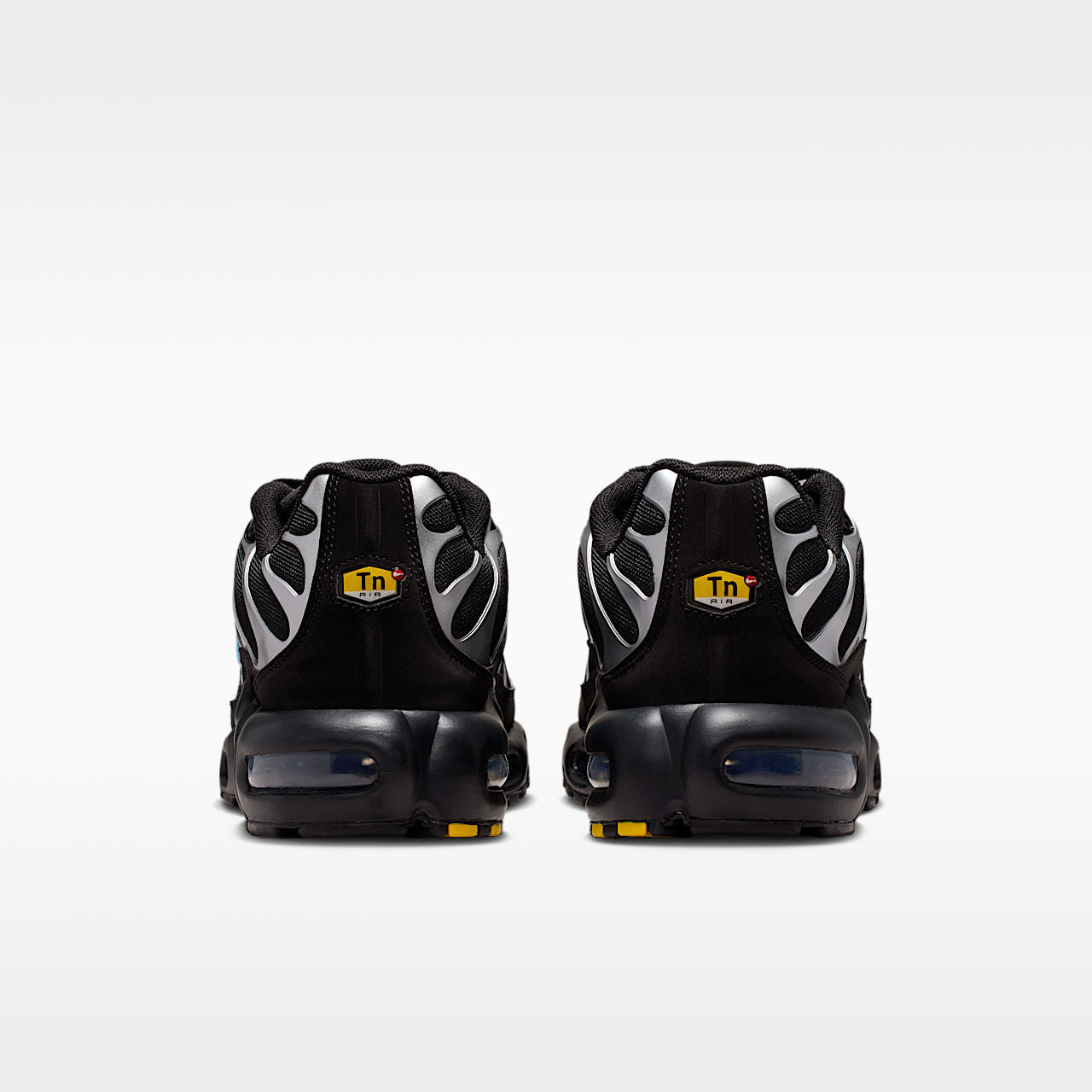 Air Max Plus Premium Men's Shoes, Black/Chrome/Gamma Blue