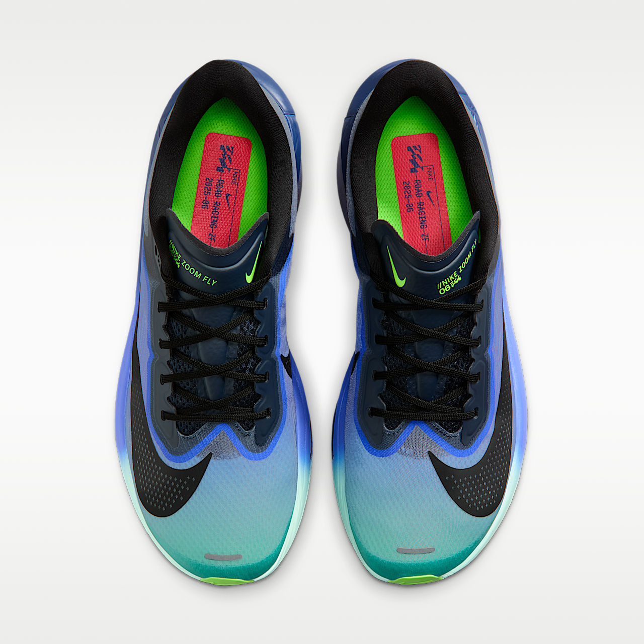 Zoom Fly 6 Glam Men's Road Running Shoes Dark Obsidian/Racer Blue