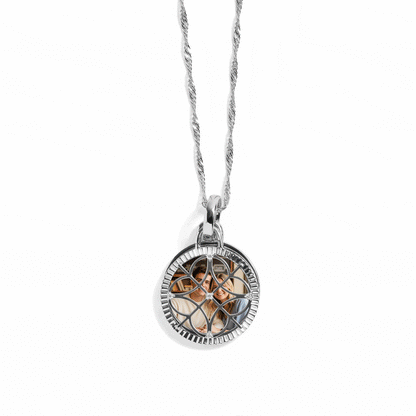 Personalized Filigree Photo Necklace