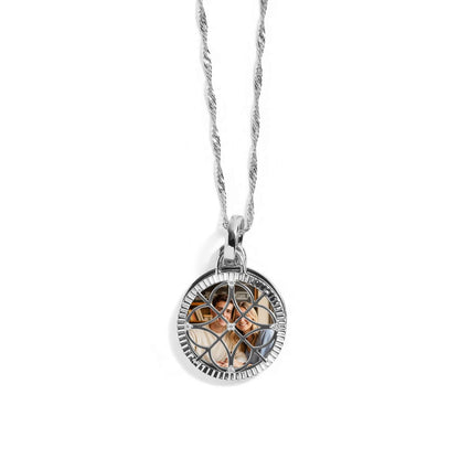 Personalized Filigree Photo Necklace