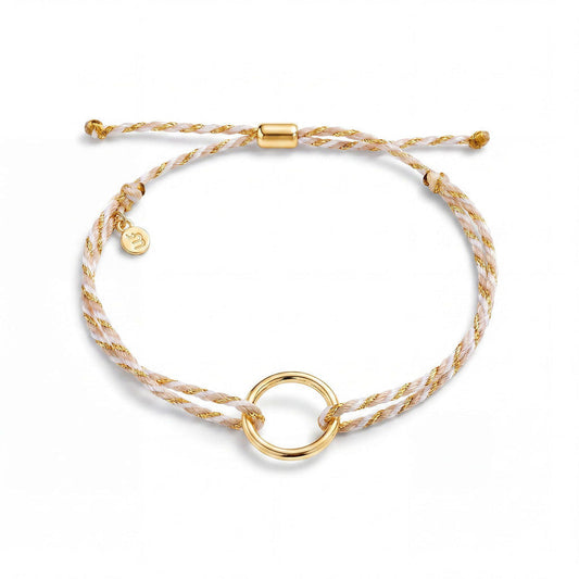 Woven Luxe Charm Keeper Bracelet