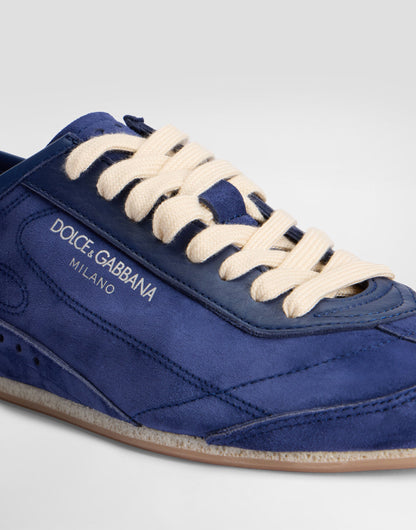 Men's Gimondi Suede Lace-Up Shoes Blue