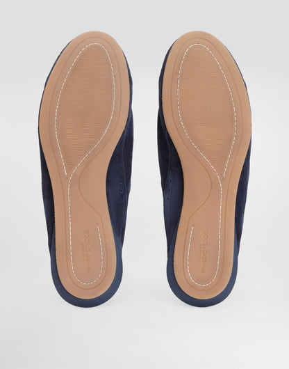 Men's Gimondi Suede Lace-Up Shoes Blue