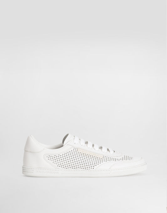 Saint Tropez Men's Perforated Calfskin Sneakers