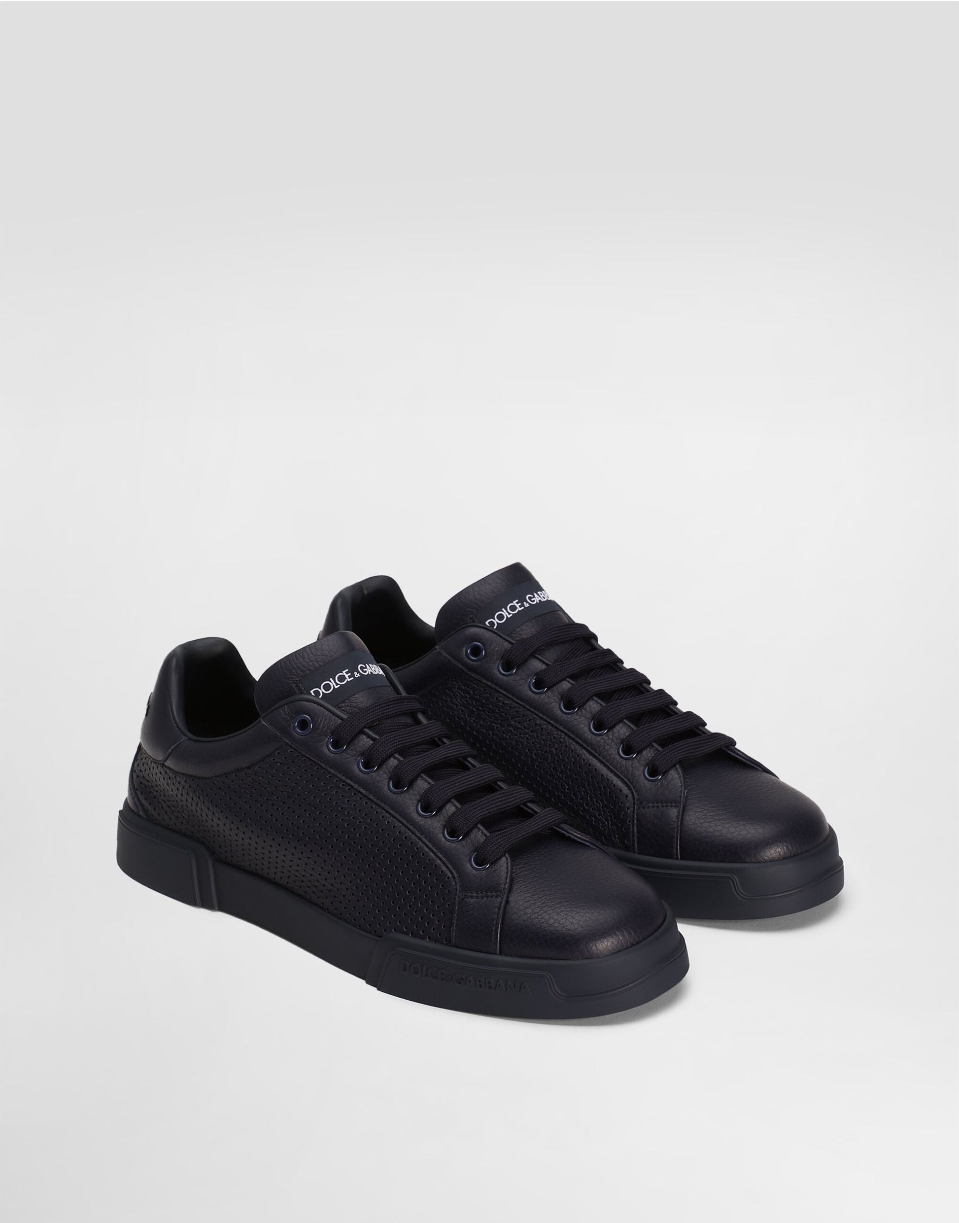 Men's Portofino Light Strobel Calfskin Sneakers Blue