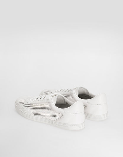 Saint Tropez Men's Perforated Calfskin Sneakers