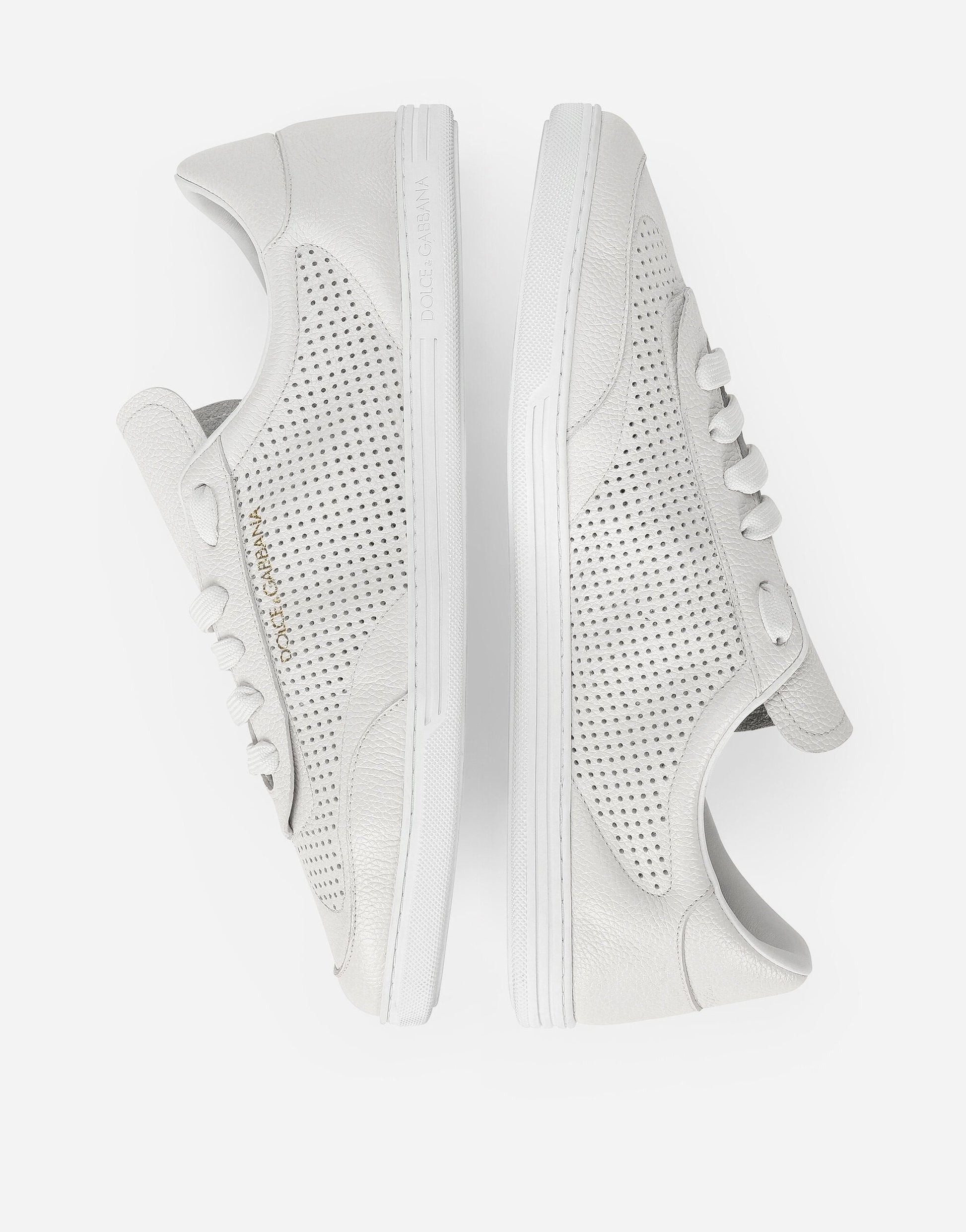 Saint Tropez Men's Perforated Calfskin Sneakers