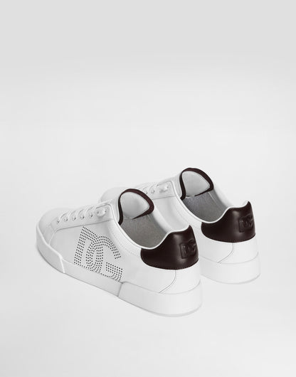 Strobel Portofino Light Printed Calfskin Nappa Sneakers Multicolor