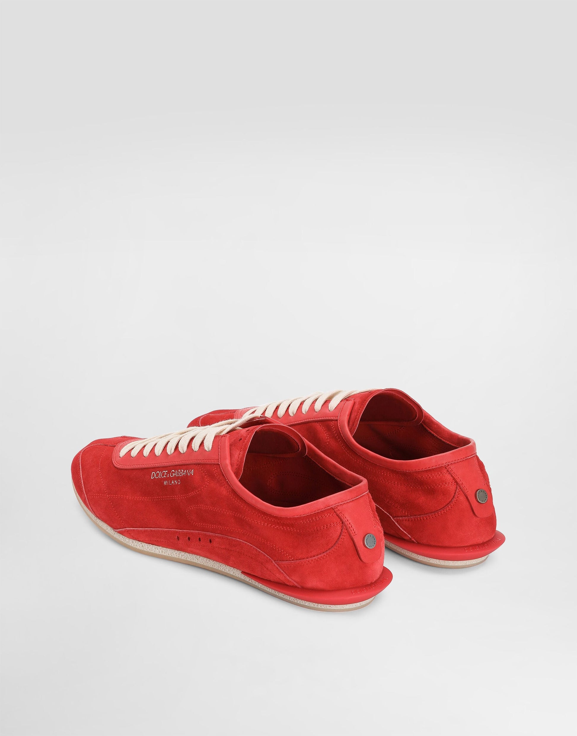 Men's Gimondi Suede Lace-Up Shoes Red