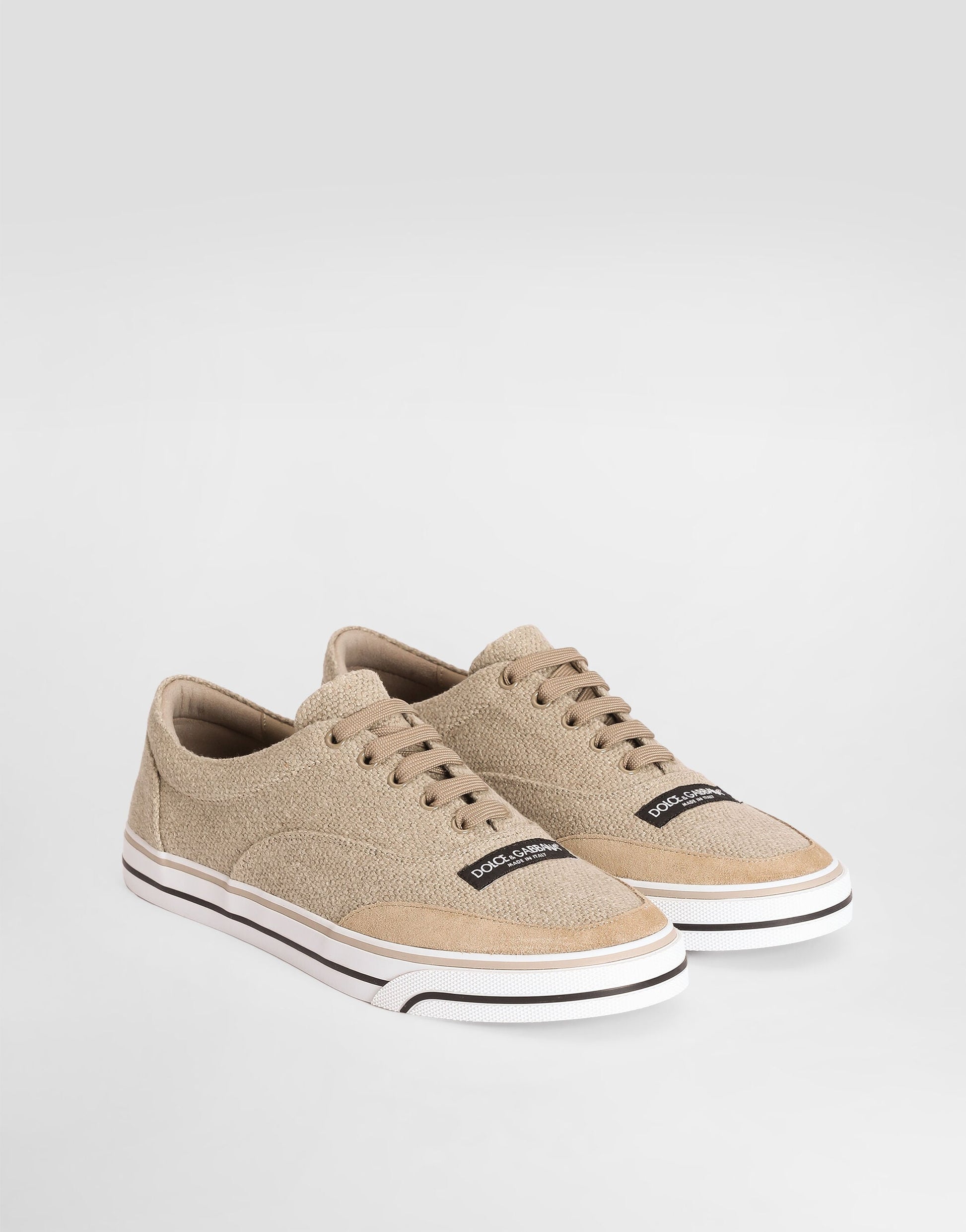 DG Sailing Linen Sneakers Multicolor