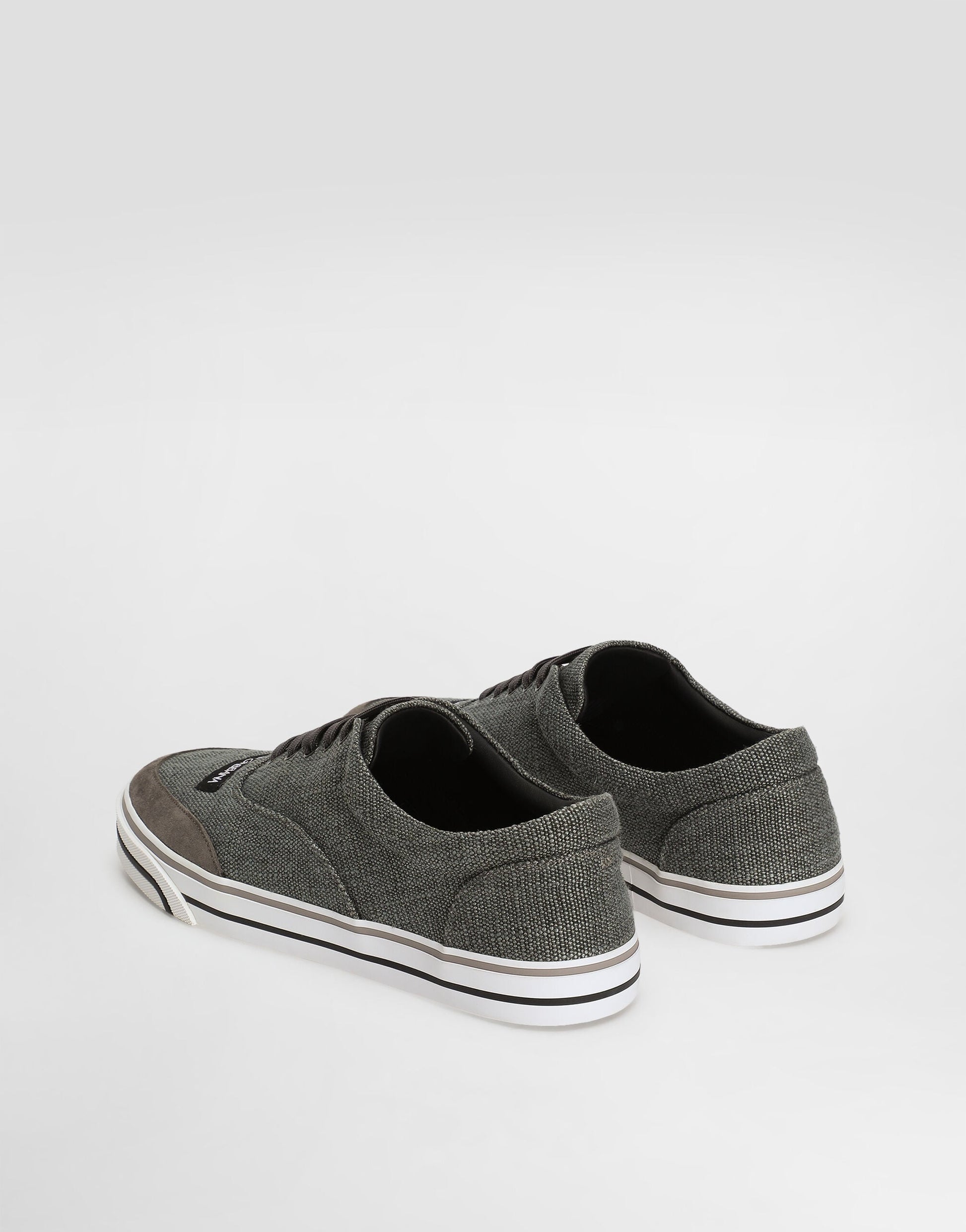 DG Sailing Men's Linen Sneakers Multicolor